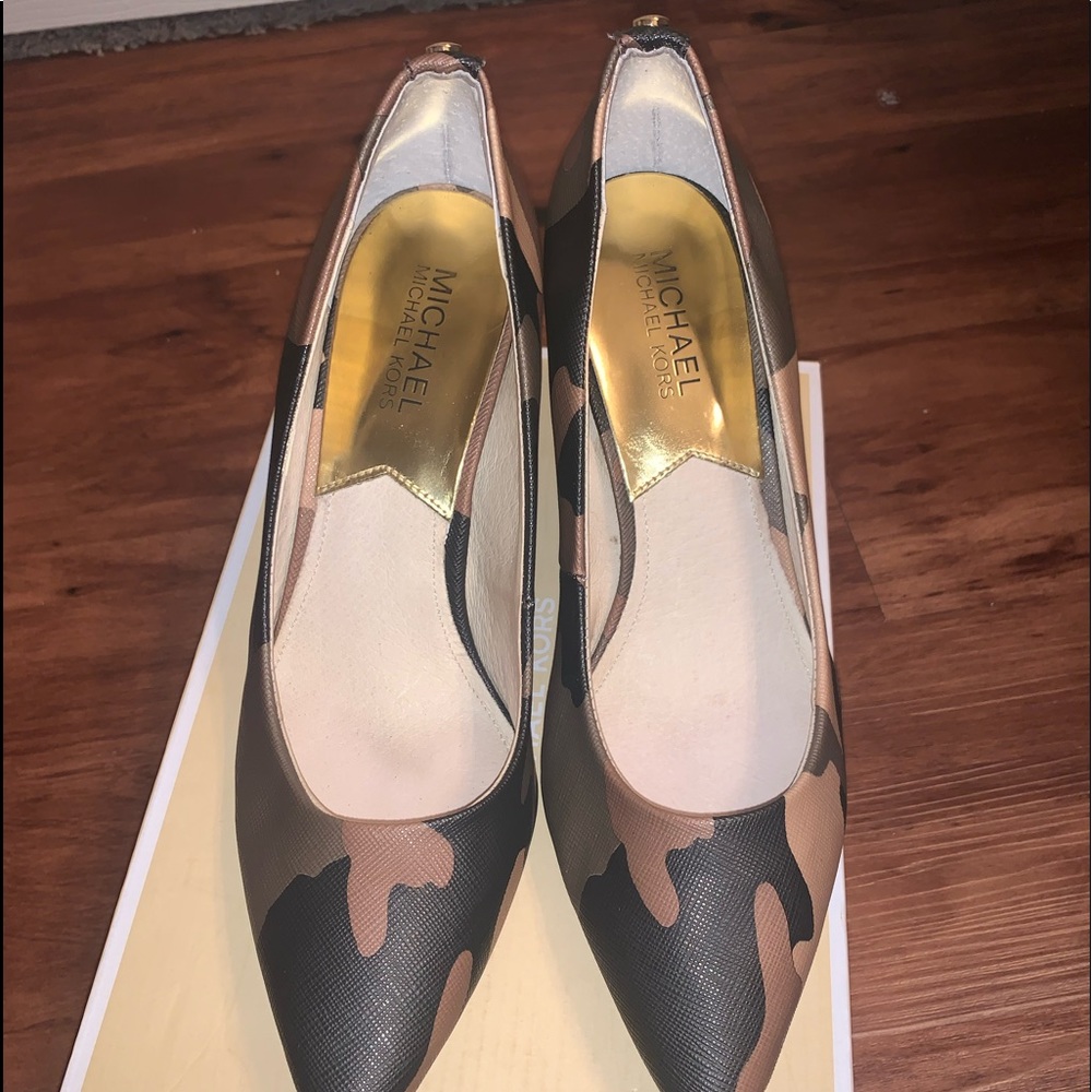 Michael Kors Camoflauge Heels
